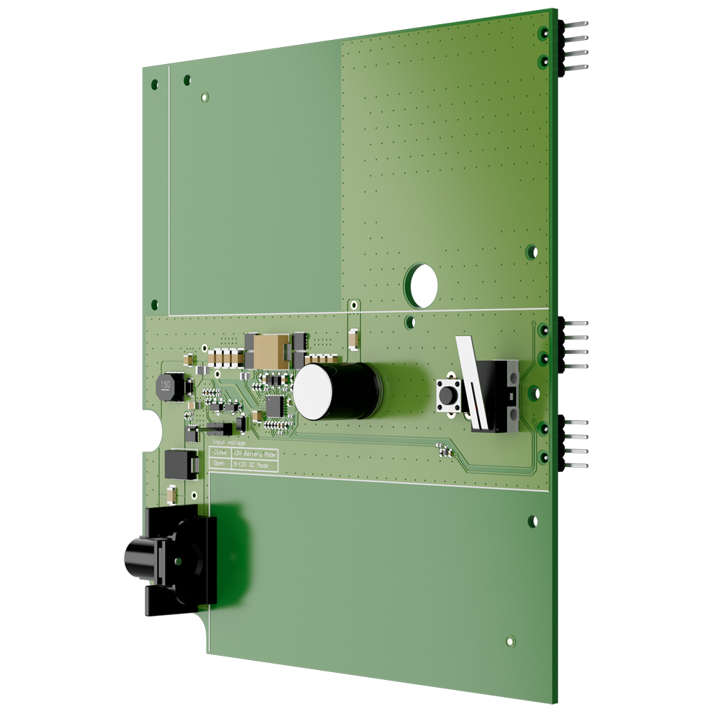 Modulo di alimentazione 12 VDC - Compatibile con Ajax NVR 8-ch e 16-ch - Tensione di ingresso 8~16 VDC - Connettore CON280 incluso