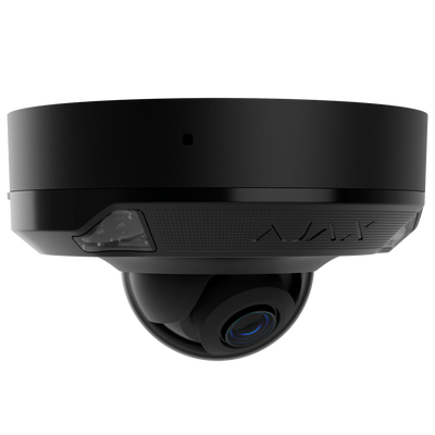Cámara IP 8 Megapixel Ajax - 1/2.8" Progressive Scan CMOS - Lente 4 mm | Ranura MicroSD hasta 256GB - IR15m | Luz Blanca 15 m | PoE 802.3at/af - Con Inteligencia Artificial - Color negro