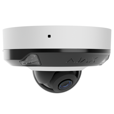 Cámara IP 8 Megapixel Ajax - 1/2.8" Progressive Scan CMOS - Lente 4 mm | Ranura MicroSD hasta 256GB - IR15m | Luz Blanca 15 m | PoE 802.3at/af - Con Inteligencia Artificial - Color blanco