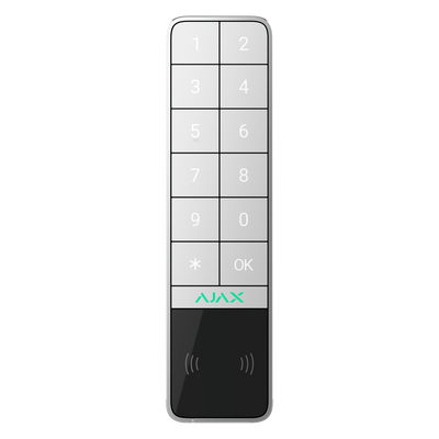 Tastiera da esterno IP66/IK08 con lettore RFID - Attivazione/disattivazione completa o di gruppo - Autenticazione: codici