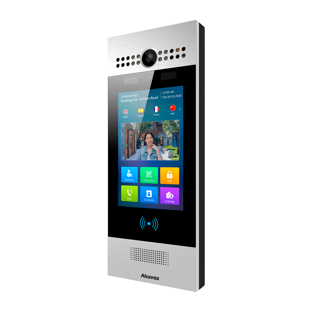 Videocitofoni IP - Telecamera 3 Mpx/1 Mpx | Audio e video bidirezionale - Riconoscimento Facciale