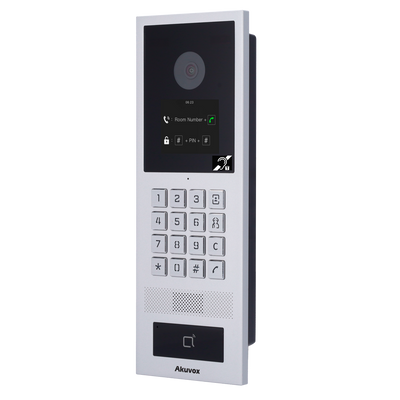 Videocitofono IP antivandalo IK08 - Telecamera 2 Mpx | Audio bidirezionale e BIM - Scheda EM/MF