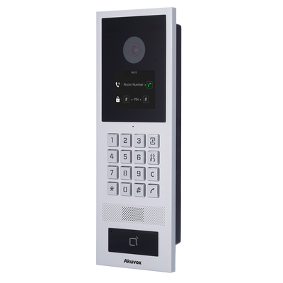 Videocitofono IP antivandalo IK08 - Telecamera 2 Mp | Audio bidirezionale - Scheda EM/MF