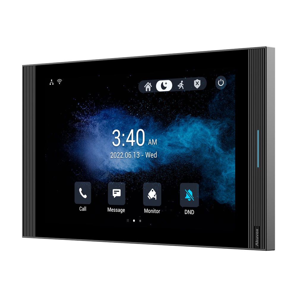 Monitor Android 12.0 per videocitofono - Display IPS da 10" con Google Services - Audio bidirezionale Crystal Clear | Easy UI - TCP/IP