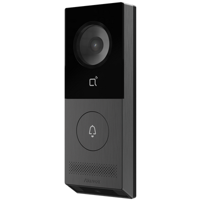 Videoportero IP antivandálico IK08 en superficie - Cámara 5 Mpx/2 Mpx | Audio bidireccional - Tarjeta MF