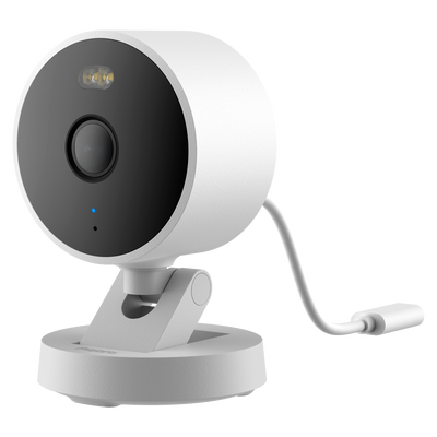 Aqara Camera G100 Blanco - Sensor 2K 3MP - Deteccion Personas / Vehículos / Mascotas - WIFI 6 (2.4GHz) / Bluetooth - Matter over WiFi - Soporta Apple Homekit