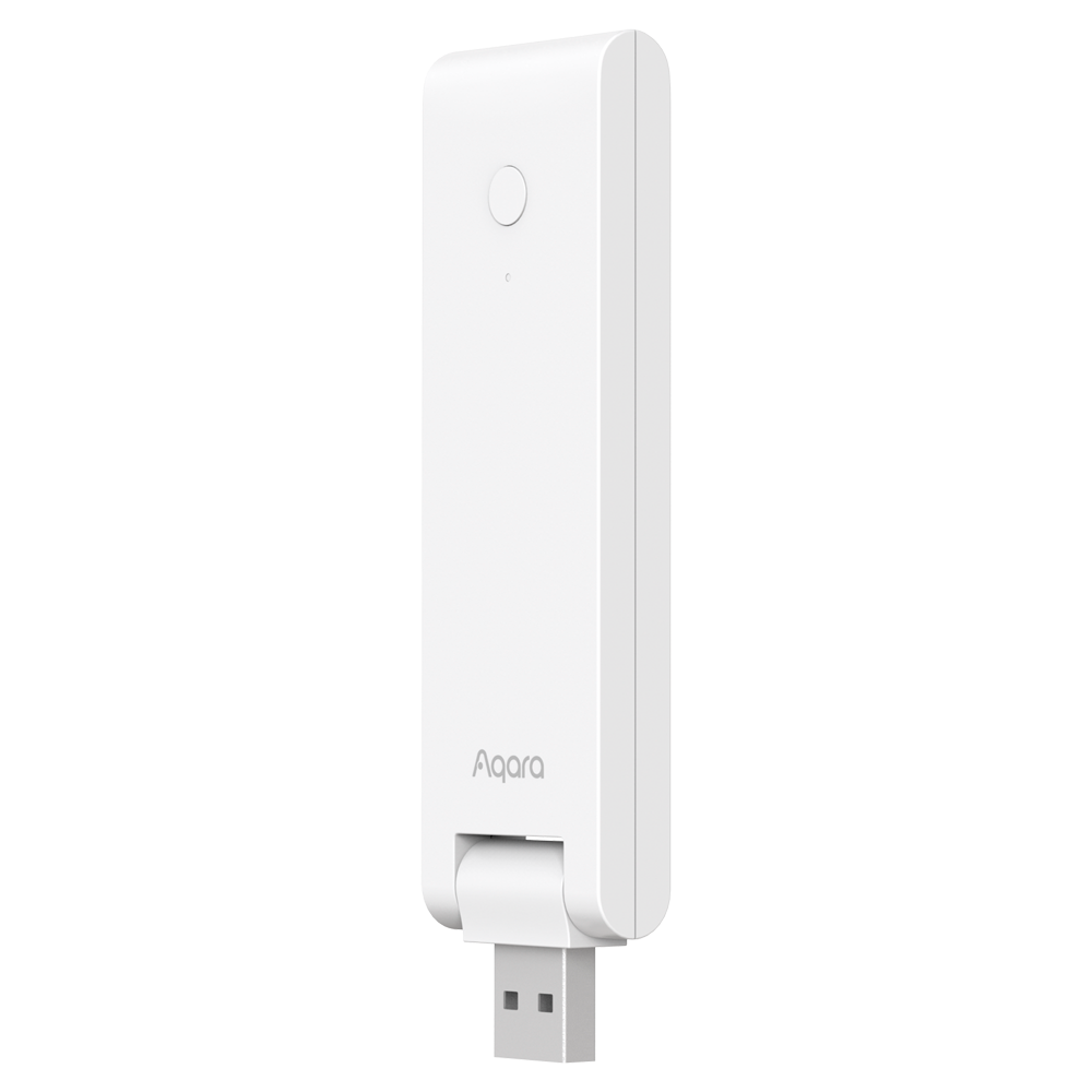 Aqara Hub E1 - Zigbee 3.0 - HUB / Gateway da Zigbee a WiFi - Funzione di ripetitore Wifi 2.4 Ghz - Alimentazione via USB - Supporta Apple Homekit