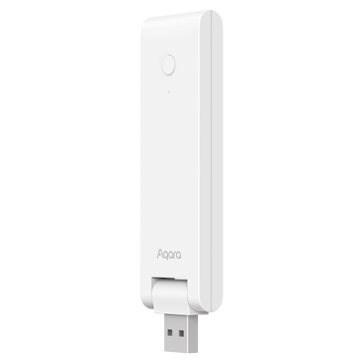 Aqara Hub E1 - Zigbee 3.0 - HUB / Gateway da Zigbee a WiFi - Funzione di ripetitore Wifi 2.4 Ghz - Alimentazione via USB - Supporta Apple Homekit