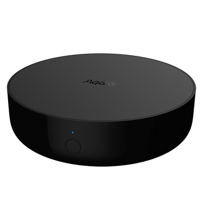 Aqara Hub M2 - WiFi / Thread / Zigbee / Bluetooth / Matter - HUB / Gateway - Connessione LAN  - Altoparlante integrato / Telecomando IR - Supporta Apple Homekit
