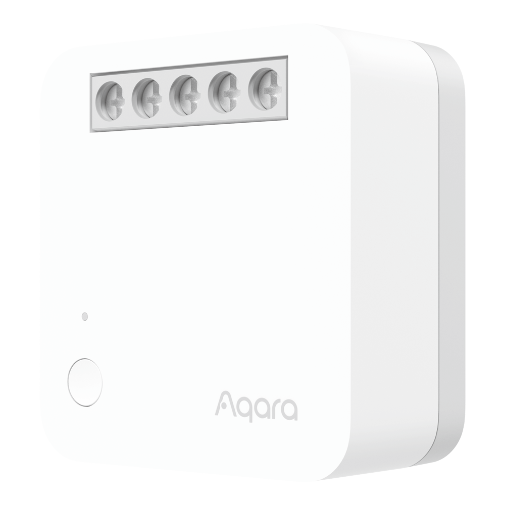Aqara Modulo Individuale T1 Neutro - Zigbee 3.0  - Richiede  AQARA HUB - Misuratore di consumo - Protezione da alta tensione - Supporta Apple Homekit