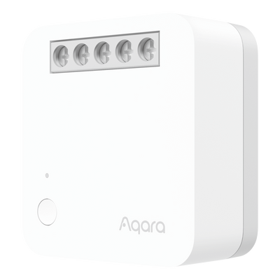 Aqara Modulo Individuale T1 Neutro - Zigbee 3.0  - Richiede  AQARA HUB - Misuratore di consumo - Protezione da alta tensione - Supporta Apple Homekit