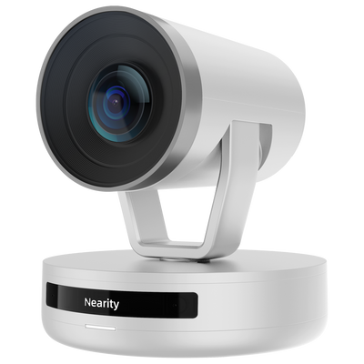 Nearity Telecamera PTZ USB - Risoluzione 1080p - Angolo di visione 122° - Zoom 3x - Movimento panoramico 350º - Plug & Play