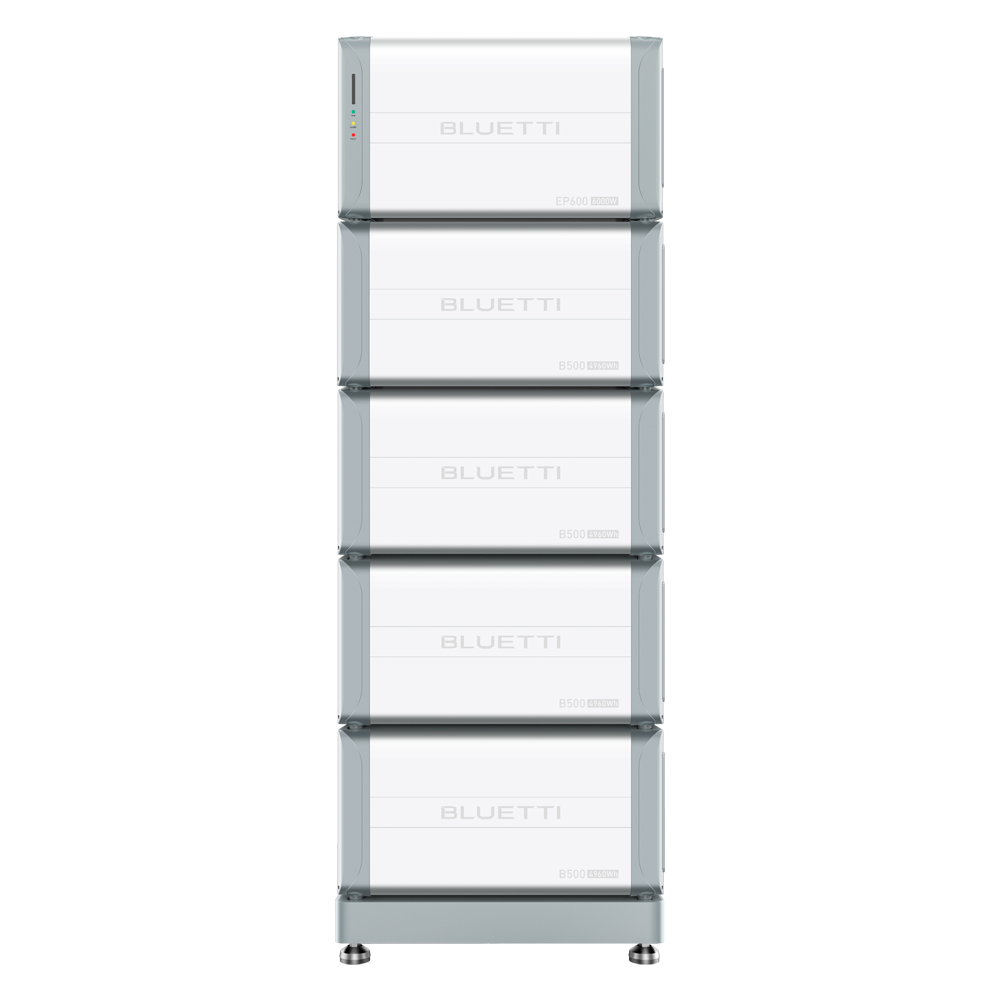 Kit batteria domestica - Inverter + Batteria + Supporto - Gran capacità 19840Wh - Potenza 7600W - Controllo tramite APP (Wifi e Bluetooth) - IP65