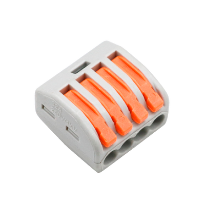 Safire - Connettore del Cavo - 1 Ingressi e 3 Uscite - Sezione del cavo 28 ~ 12AWG - Sezione 0.08 m²~ 4 mm² - 10 unità