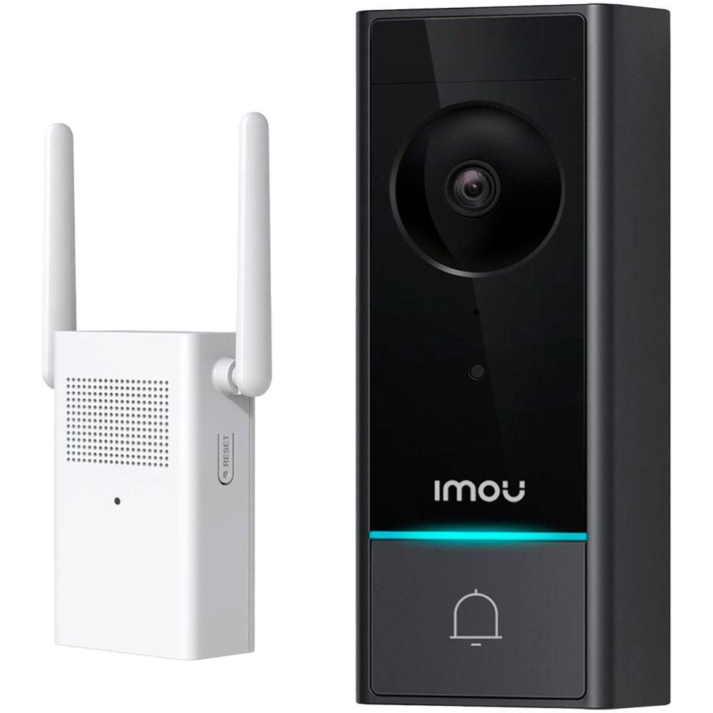 Doorbell WiFi a batteria Imou 5 Megapixel 2K - Batteria 6200 mAh - Lente 2.0mm / IR 5m - Rilevamento PIR di persone - Audio bidirezionale / Suoneria - App Imou Life