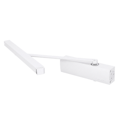 FENIVA | Chiudiporta a braccio scorrevole - Montato a parete e reversibile - Apertura con forza ridotta - Porte tra 20~60 kg e 750~950 mm - Velocità regolabile | Regolazione precisa della forza - Adatto per qualsiasi tipo di porta