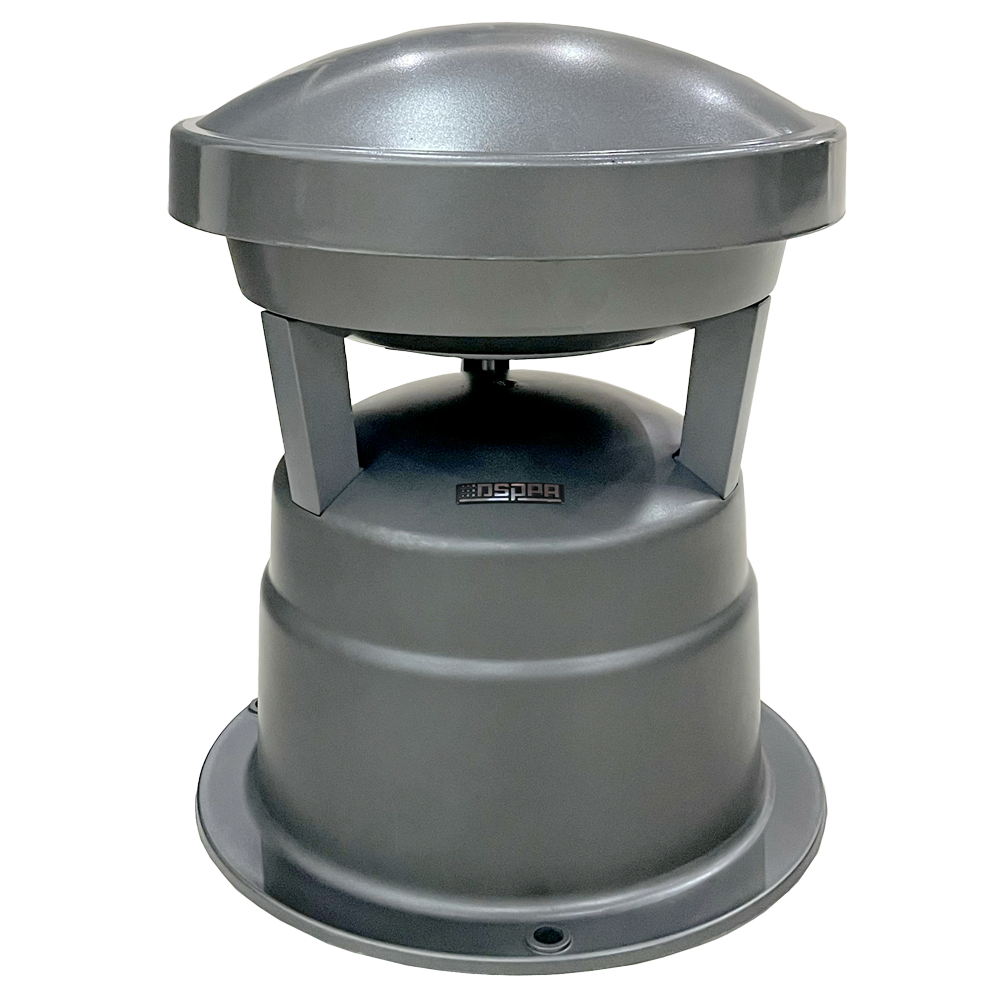 Altoparlante da giardino - Resistente all'acqua - Alimentazione 70V/100V - Potenza di 20W - Distribuzione del suono a 360º