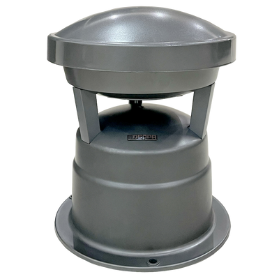 Altoparlante da giardino - Resistente all'acqua - Alimentazione 70V/100V - Potenza di 20W - Distribuzione del suono a 360º