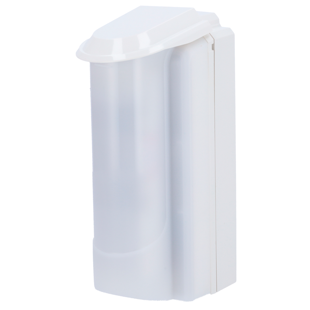 Rilevatore da esterno Duevi a basso consumo - Pronto per l'integrazione di trasmettitori di terze parti - Doppio PIR e microonde (24 GHz) - Rilevamento 15 m / Antimasking / Pet immunity - Alimentazione con 2 pile CR123A - Uso esterno IP54 / A...