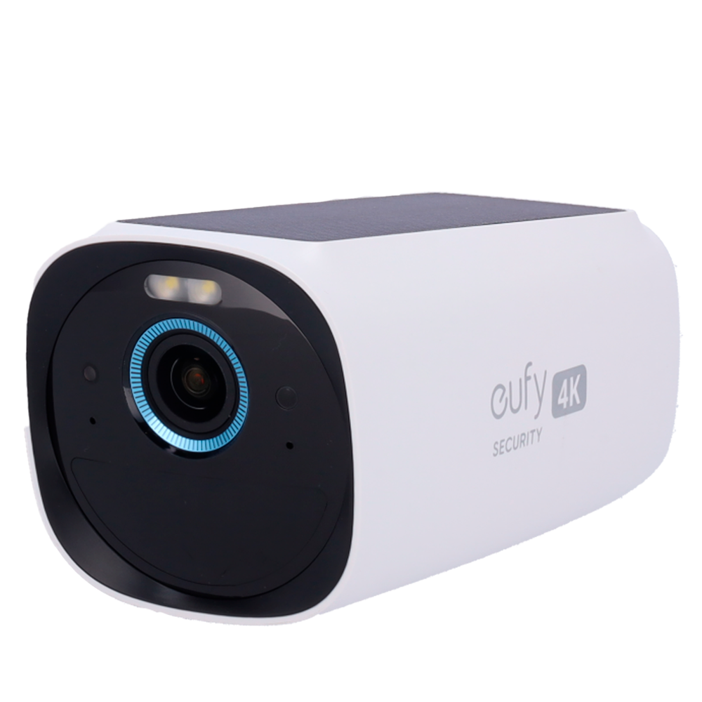 Telecamera 4K per HomeBase3 Eufy by Anker - 13000 mAh / Sensore PIR + Persone - Comunicazione RF a bassa frequenza - Audio bidirezionale - Autonomia fino a 1 anno - Adatto per esterni IP67