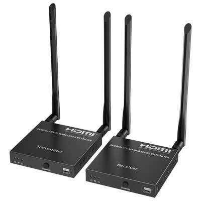 Extender wireless del segnale HDMI - Distanza 50 m - Risoluzione 4K - Consente connessioni 1:1
