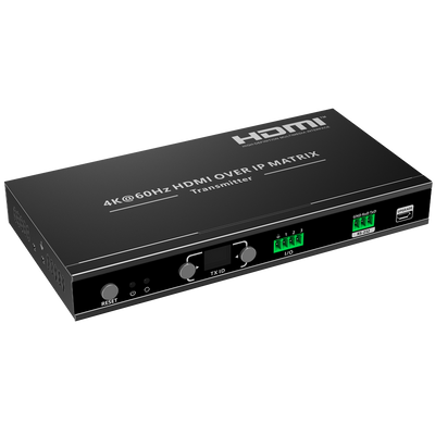 Matriz de señal HDMI IP - Permite NxM - Resolución 4K - Incluye 1 emisor