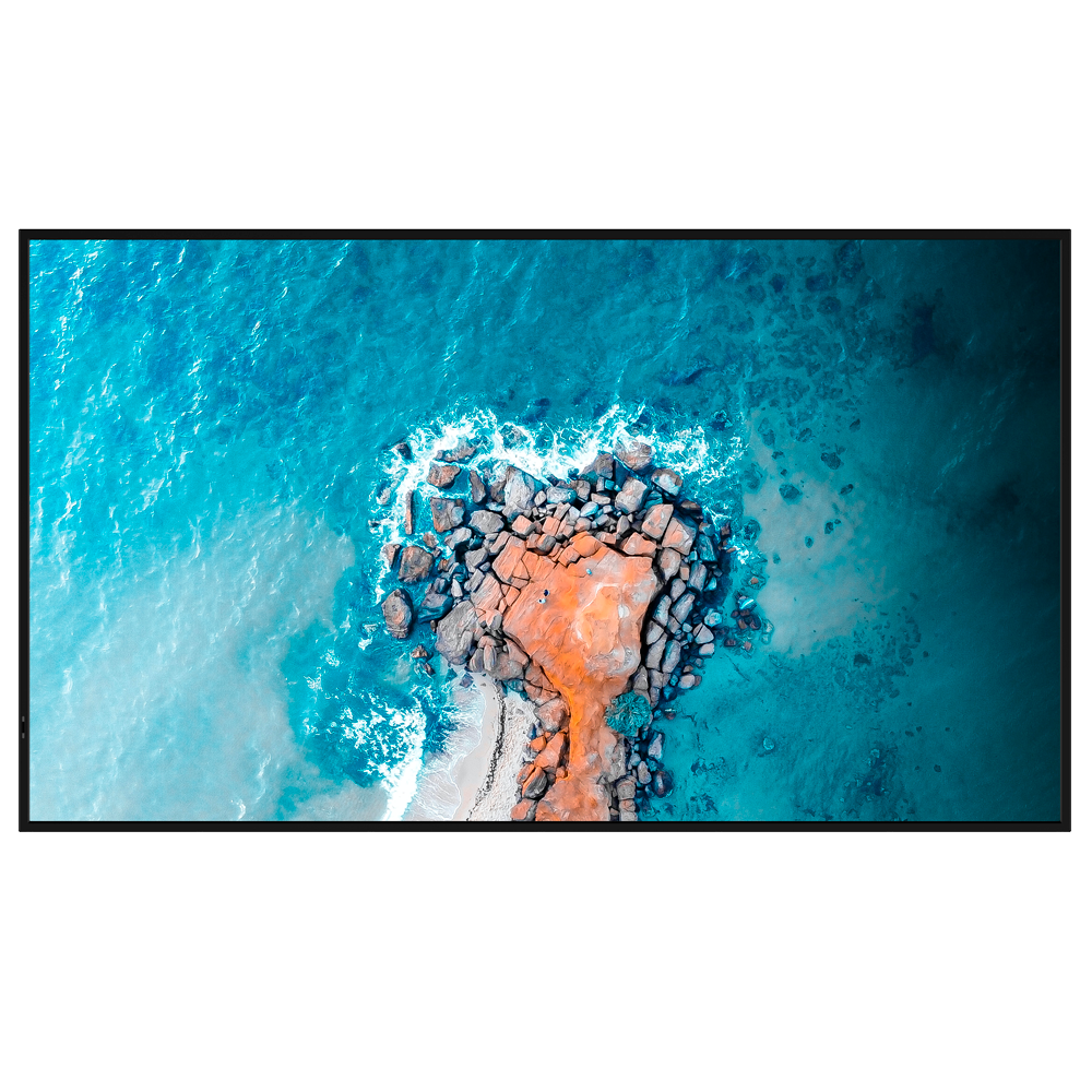 Monitor HISENSE DLED 4K 50" | Serie DM - Risoluzione 3840x2160 - 2 ingressi HDMI 2.0 - Utilizzo intenso 24/7 - Altoparlanti integrati - Android 11