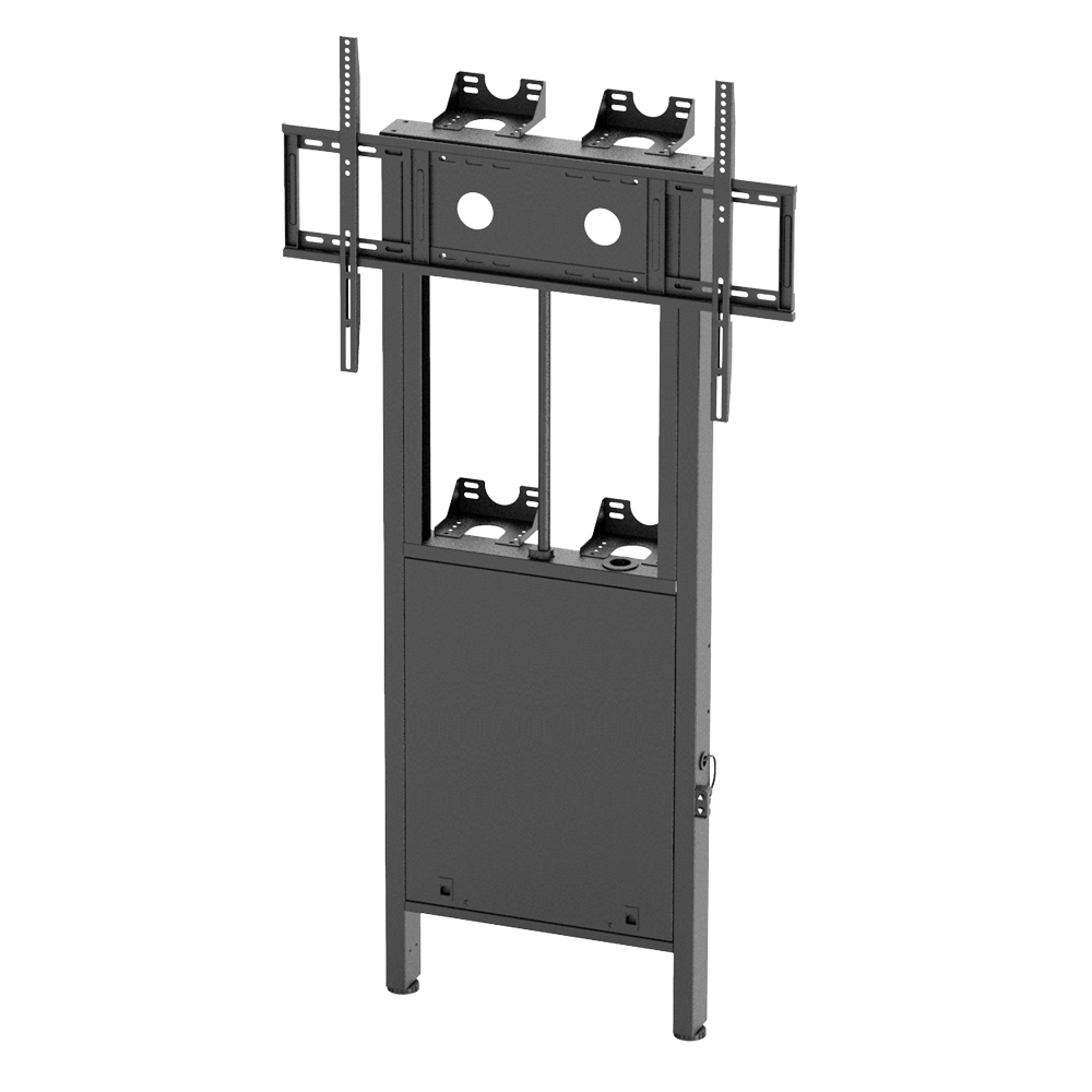 Supporto motorizzato pavimento-parete - Peso supportato 100Kg - VESA 900x600mm - Altezza regolabile