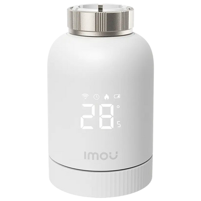 Imou Termostato smart per radiatori - Gestione dall'App - Zigbee 3.0 - HUB richiesto - Basso consumo - Adatta per interni