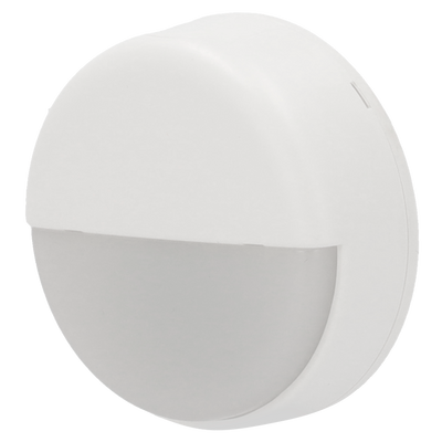 Indicatore luminoso Jade Bird - LED rosso - Specifico per incendio - Plastica ABS bianca - Dimensioni ridotte