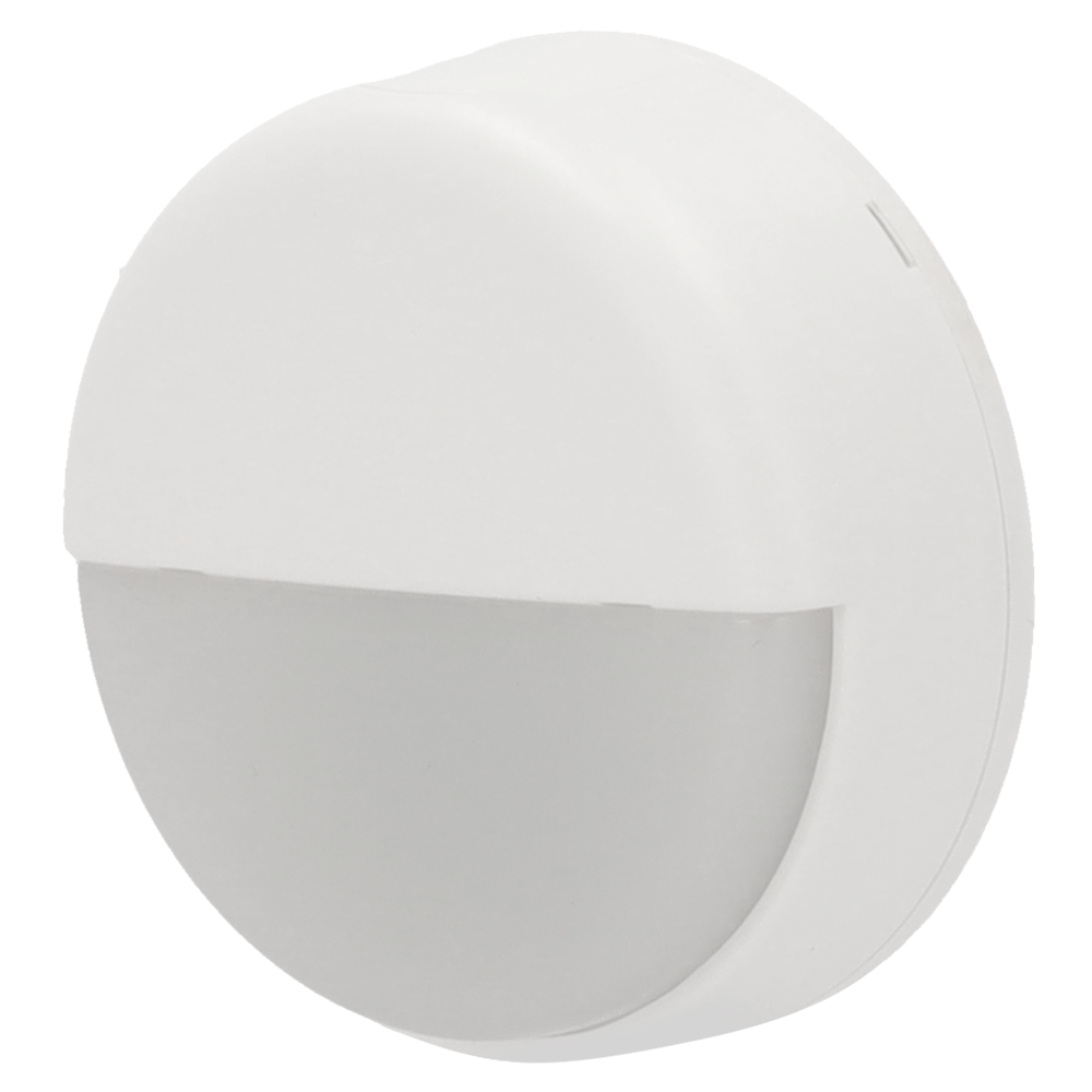 Indicatore luminoso Jade Bird - LED rosso - Specifico per incendio - Plastica ABS bianca - Dimensioni ridotte