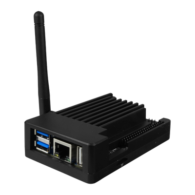 Mini-PC Android - Sistema operativo Android 8.1 - CPU 6core ARM 64 Bit 2.0 Ghz - Memoria fino a 4GB LPDDR4 + 16GB Interno - WiFi IEEE802.11 a/b/n/ac, RJ45 10/100/100M - HDMI 2.0 / Audio
