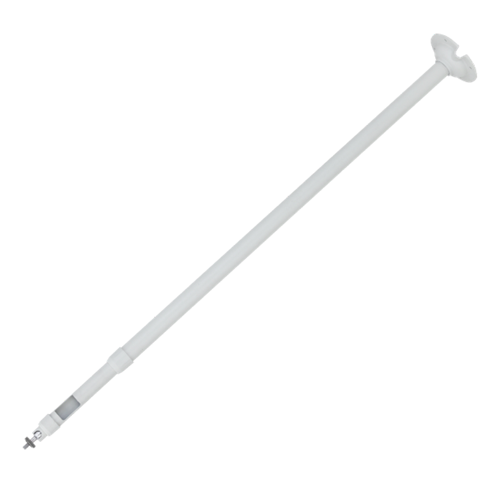 Staffa a tetto - Altezza 800-1500 mm - Compatibile con le telecamere Bullet - Colore bianco - Compatibile con XSECURITY - Passacavo