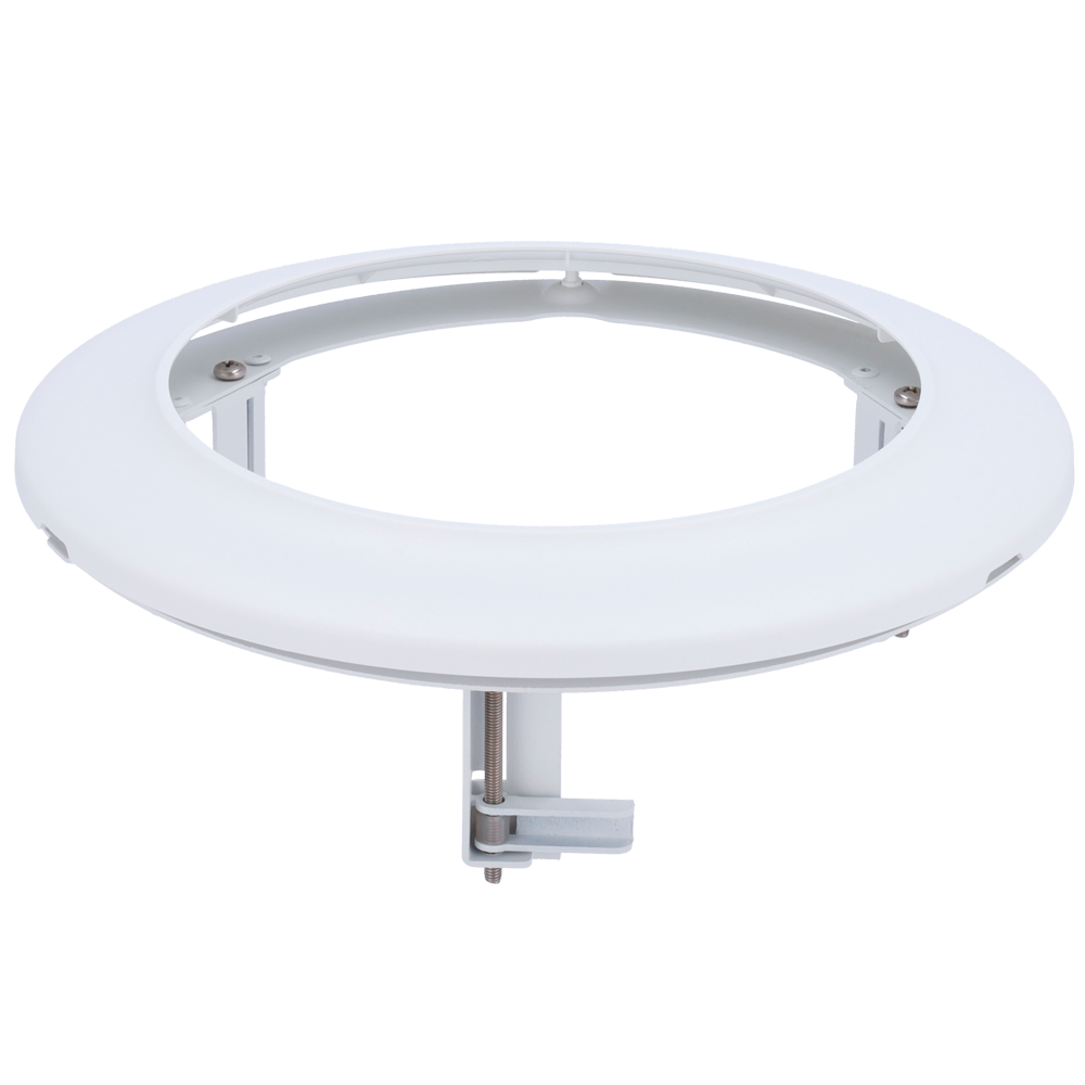 Supporto di arresto - Per telecamere dome - Adatto per esterni - Colore bianco - Resistenza al carico 3 Kg