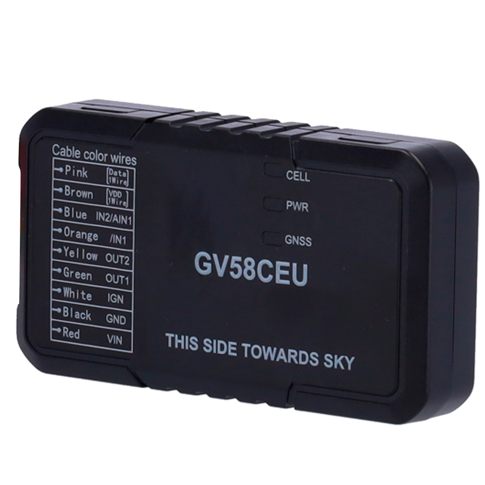 Mini tracker a basso consumo - LTE Cat 1 con backup 2G - Compatto per installazioni nascoste - Supporta 1-wire - Supporta BLE 5.2