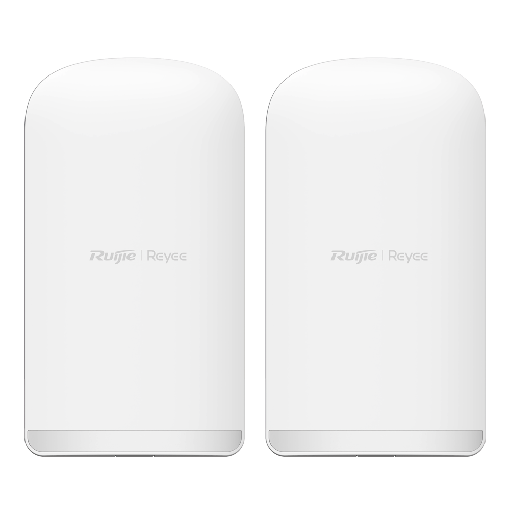 Reyee Wireless bridge fino a 867Mpbs - Collegamento wireless fino a 5 km - Frequenza 5.15 GHz 5.85 GHz - Protocollo Proprietario basato su TDMA - IP55