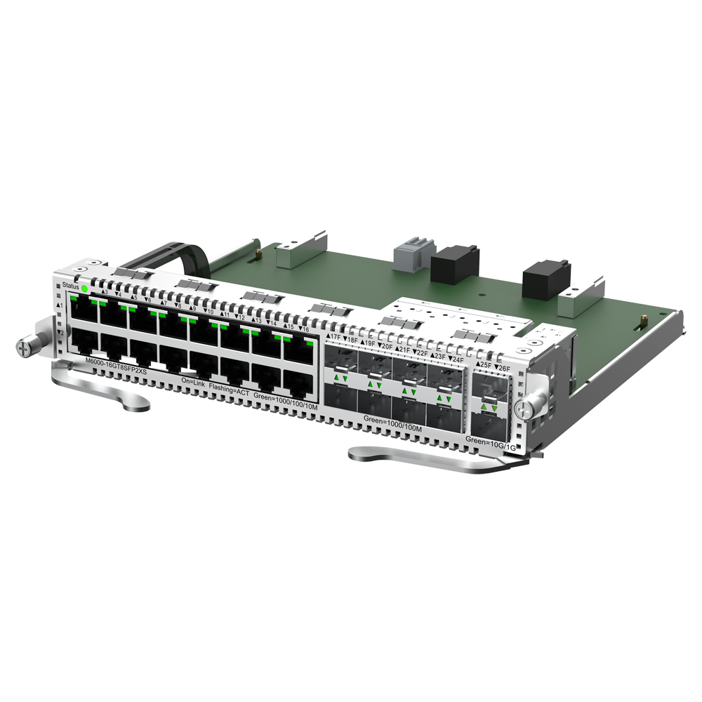 Reyee - Scheda di interfaccia per Switch modulare - Compatibile con RG-NBS6002 - 16 GE RJ45 + 8 SFP Gigabit + 2 SFP+ 10Gbps - Dimensione 1 Slot