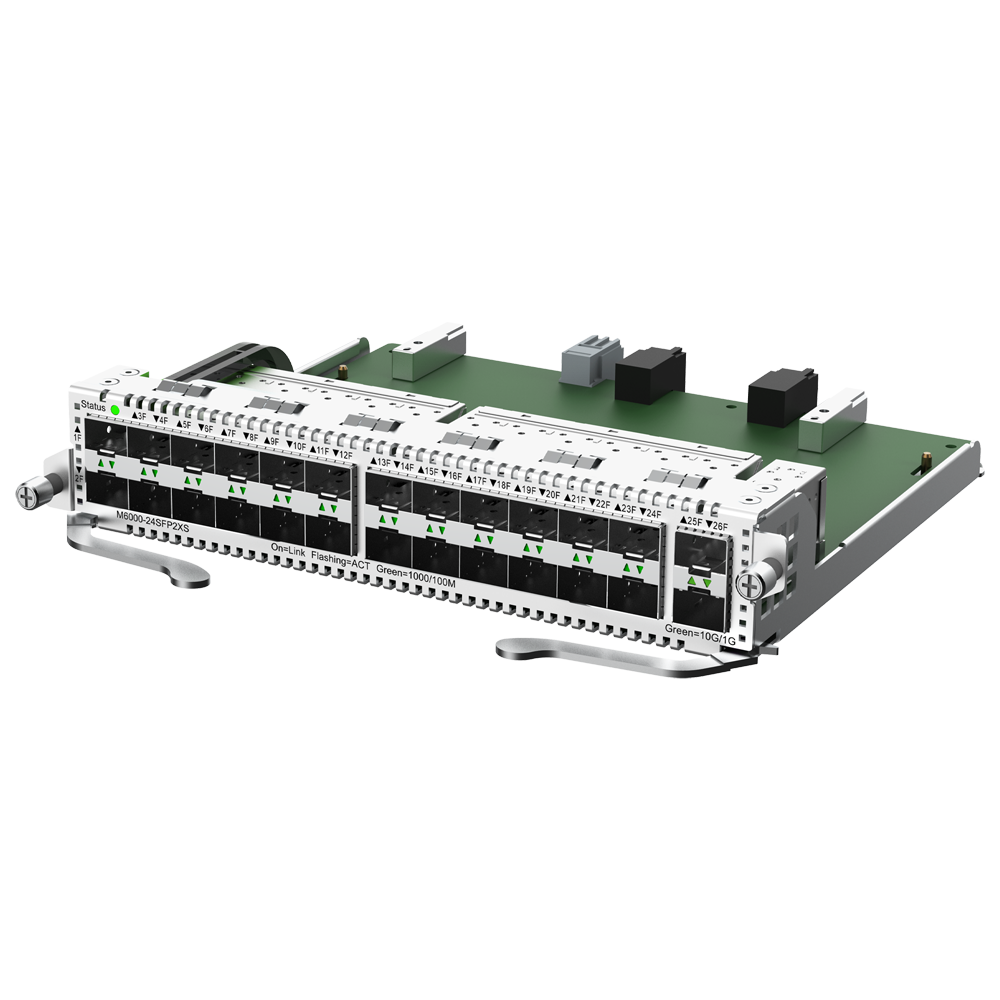 Reyee - Scheda di interfaccia per Switch modulare - Compatibile con RG-NBS6002 - 24 Porte SFP Gigabit + 2 SFP+10Gbps - Dimensione 1 Slot
