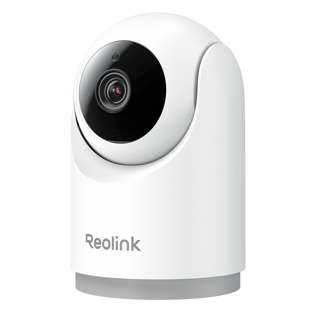 Reolink Camara PT WiFi E321 Series - 3MP HD - IR 12 m / Seguimiento automático - Deteccion Personas / Mascotas / Llanto - Audio Bidireccional / Ranura MicroSD - Apta para interior