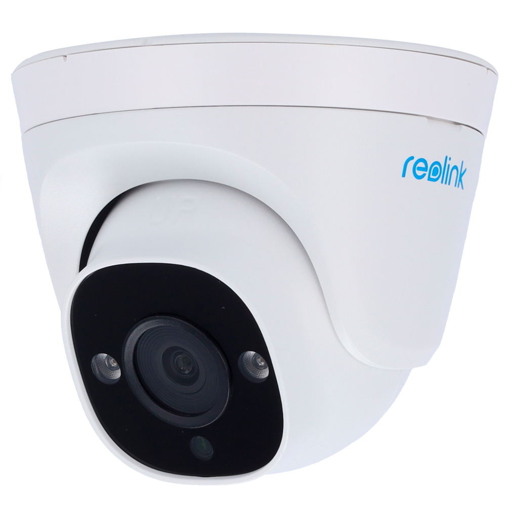 Reolink Telecamera IP PoE P324 - 5MP Super HD (2560x1920) - IR 30 m / PoE - Rilevamento di Persone / Veicoli - Audio bidirezionale / Slot MicroSD - Adatta per esterni