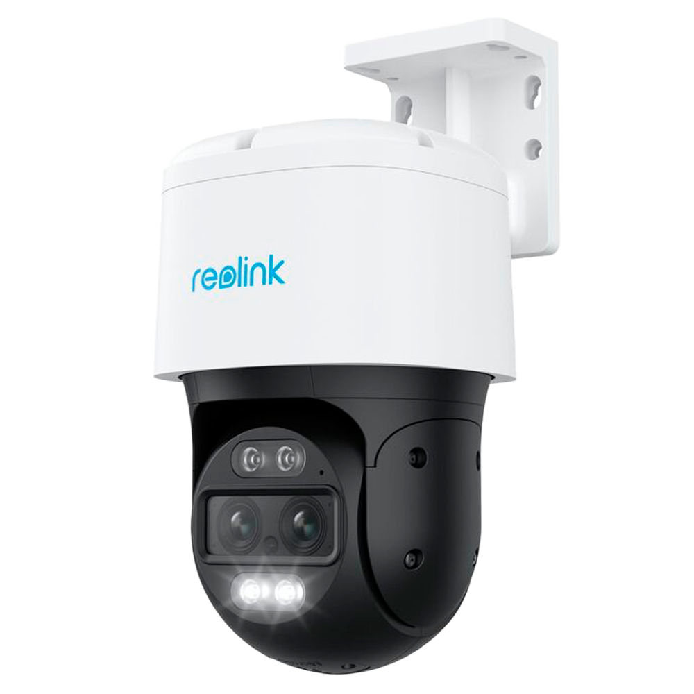 Reolink Telecamera a doppia ottica WiFi e a batteria - 4MP (2560 x 1440) - IR 30 m / Modalità Night Color - Rilevamento PIR di Persone / Veicoli / Animali domestici - Tracking & zoom automatici - Adatta per esterni