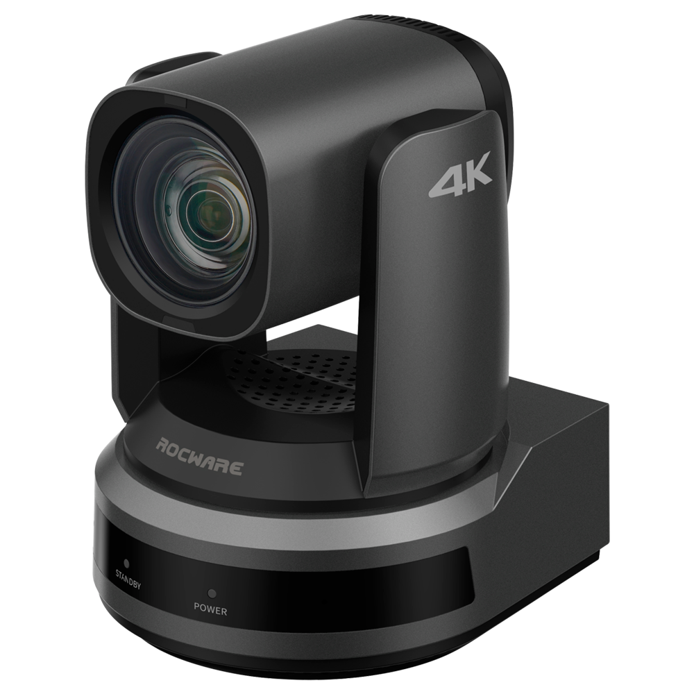 Telecamera PTZ - Risoluzione 4K - Angolo di visione 80.8º - Zoom ottico 12X - Inquadratura automatica - PoE+