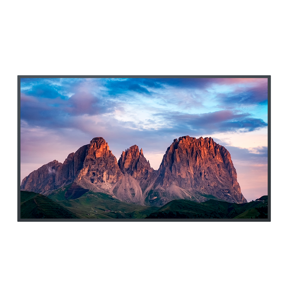 Monitor SAFIRE ELED 50" 4K  - Risoluzione 3840x2160 - Digital Signage individuale via USB - Digital Signage opzionale sul cloud M-Sign - Utilizzo intenso 24/7 - Compatibile con supporto SF-0GAP-BRACKET