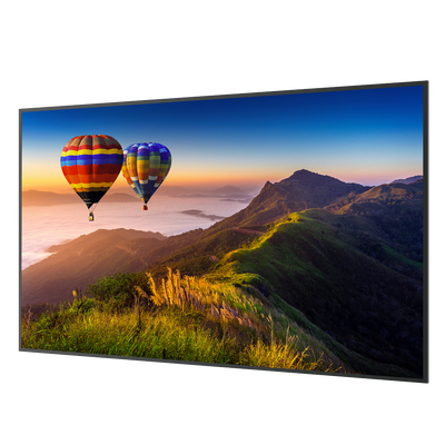 Monitor SAFIRE DLED 98" 4K  - Risoluzione 3840x2160 - Android 14 - Ingressi/uscite multiple - Utilizzo intenso 24/7 - Staffa a parete inclusa