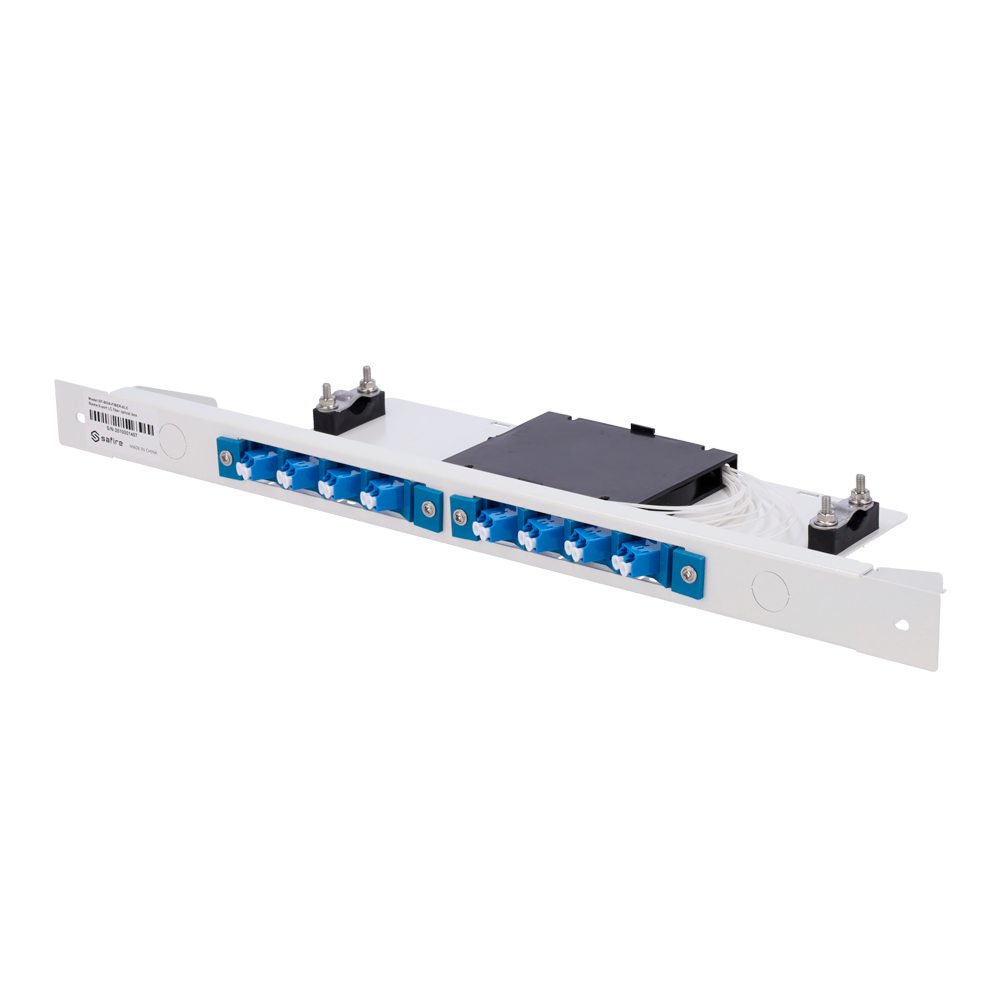 Patch panel para Smartbox Safire - 8 puertos LC - Fácil montaje