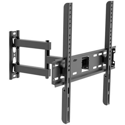 Supporto con braccio - Peso supportato 30Kg - VESA 400x400mm - Distanza dalla parete di 77-412mm - Inclinazione +8° / -8° - Rotazione +90º / -90º