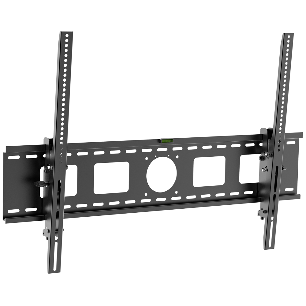 Staffa con inclinazione - Peso supportato 70Kg - VESA 1000x600mm - Distanza dalla parete 60mm - Inclinazione +5° / -15°