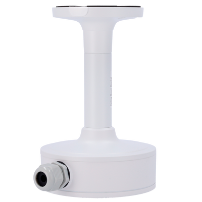 Staffa da soffitto Safire Smart - Altezza 244.9 mm - Diametro base per telecamere 155.4 mm - Adatto per esterni - Colore bianco - Fabbricato in lega di alluminio