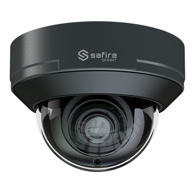 FENIVA | Telecamera dome IP serie E Intelligenza Artificiale - Risoluzione 4 Mp (2566x1440) - Ottica Motorizzata 2.8~12mm | Microfono | IR 50m - IA: Classificazione di persone e veicoli - Grado di protezione IP67 e IK10 - PoE (IEEE802.3af)