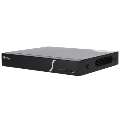 Safire Smart - Videoregistratore NVR per telecamere IP gamma B2 - 8CH video / Compressione H.265 + - Risoluzione fino a 8 Mpx / Larghezza di banda 80Mbps - Uscita HDMI 4K e VGA / 1HDD - Rilevamento dei volti / Ricerche intelligenti